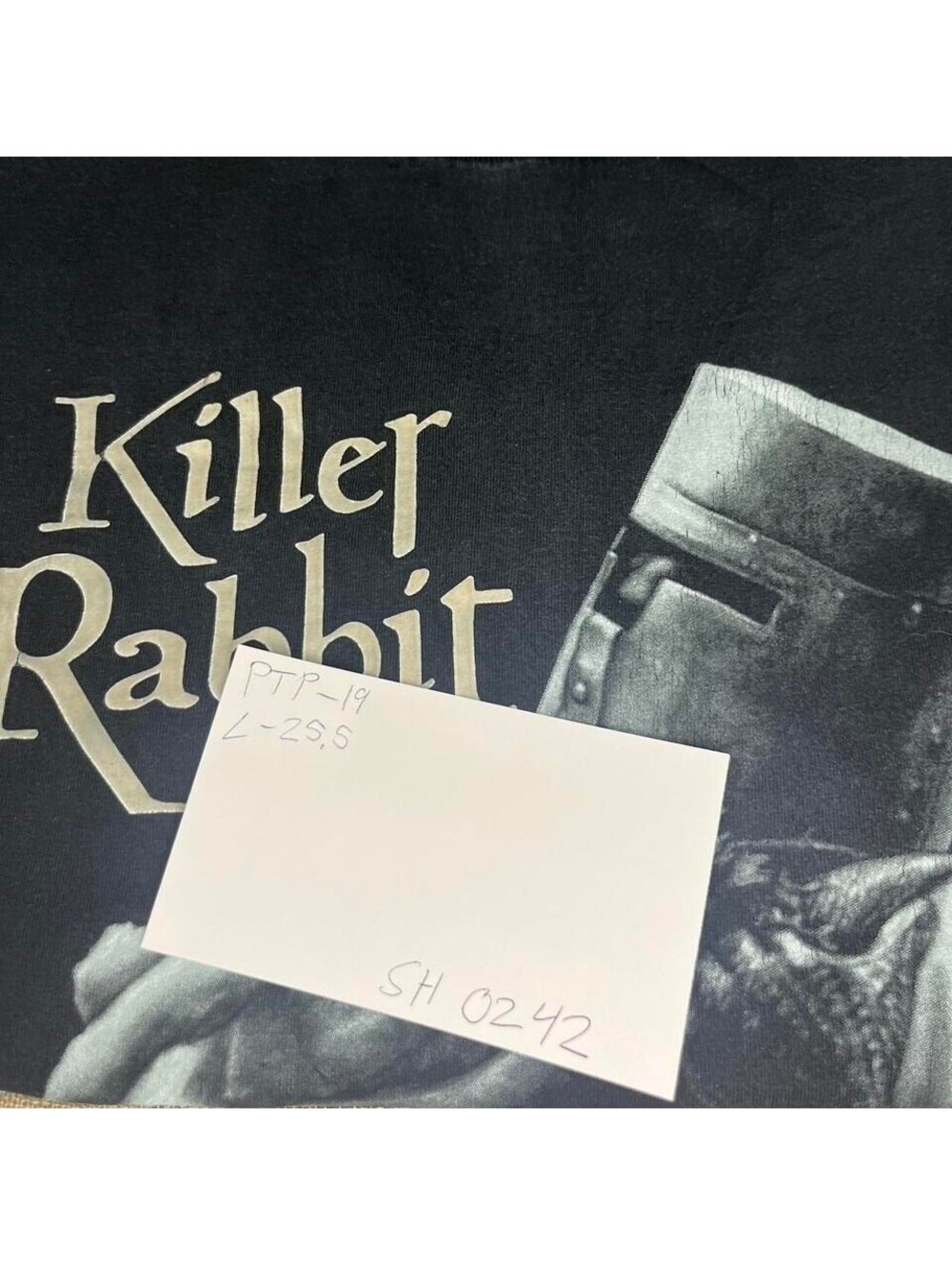 Monty Python Killer Rabbit Run Away Tee M - Picture 7 of 7